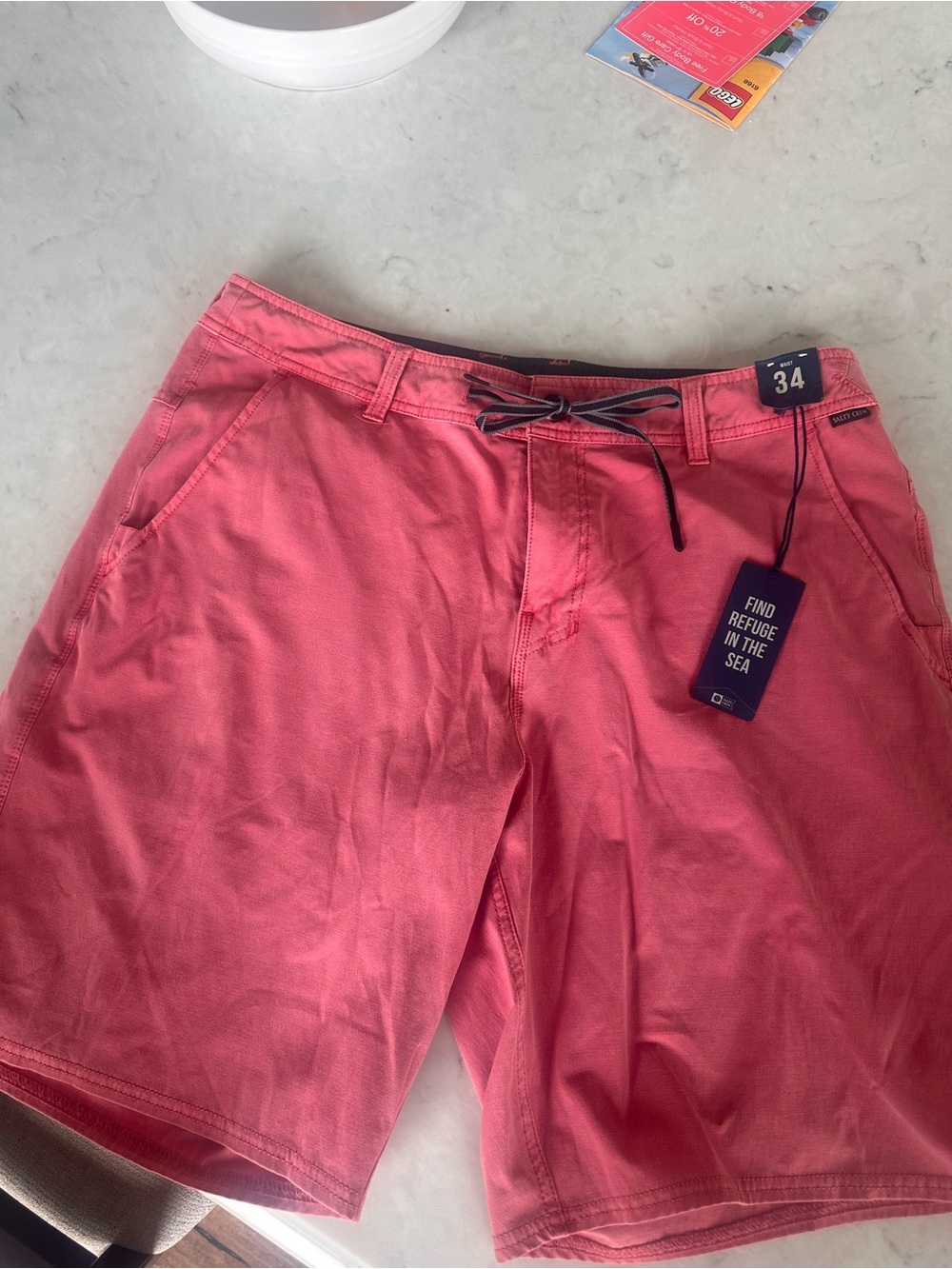 Salty Crew Coral Men’s Swim Board Shorts